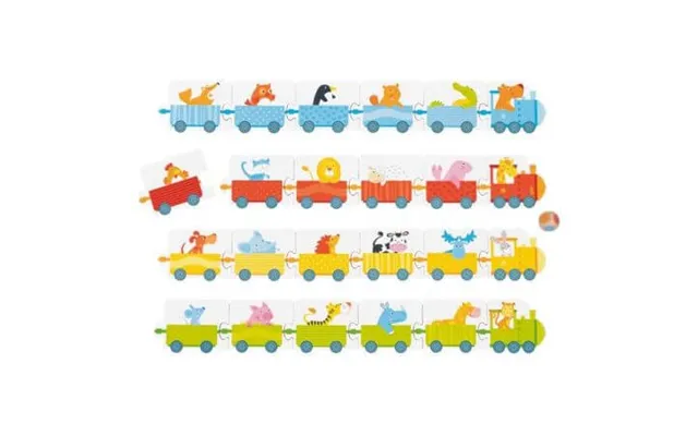 Matching Game Animal Train - 2 Years