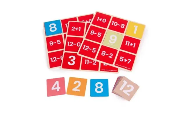 Math Bingo Additions And Subtractions - 3 Years