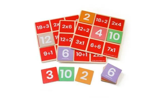 Math Bingo Multiplication And Division - 3 Years