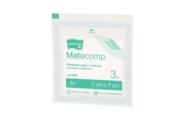Matocomp Gas Compressor 17 Threads, 8 Layers, 7 X 7 Cm, 3 Pcs - Long Life