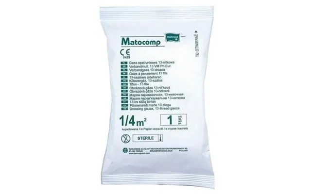 Matocomp Sterile Dressing Gauze 17-threaded 1m2 - 1 Piece