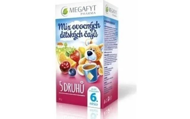 Megafyt Mix Of Fruit Teas For Children 4 Types 20×2 G - From The End Of The 6th Month