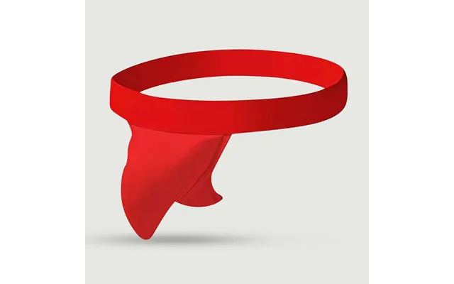 Men Bikini Open Back Jockstrap - Red