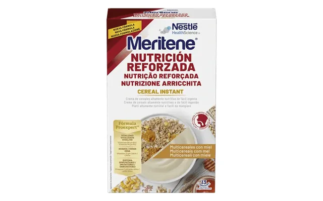 Meritene Cereal Instant Cream Of 8 Cereal With Honey - 520 Grams