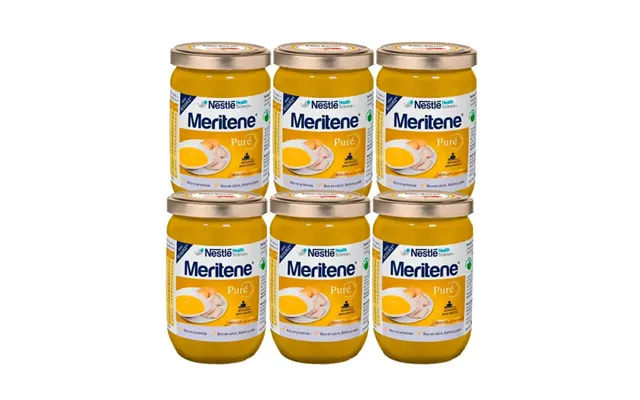 Meritene Packages Hake Puree With Béchamel 6x300g