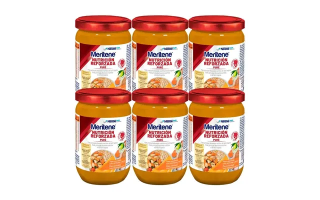 Meritene Pure Turkey With Rice And Carrot - 6x300g