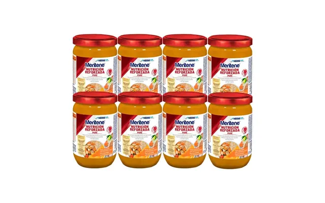 Meritene Pure Turkey With Rice And Carrot - 8x300g