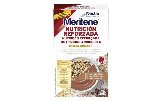 Meritene Reinforced Nutrition Cereal Instant - Cocoa, 1 Sachet Of 520 Grams