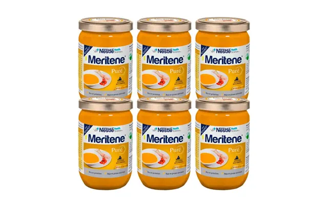 Meritene Tuna Puree With Vegetables - 6x300g