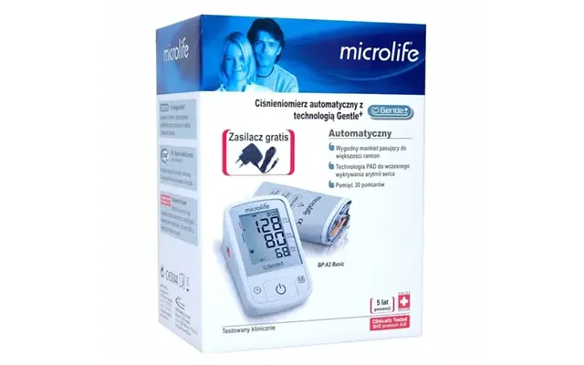 Microlife Bp A2 Basic - Automatic Upper Arm Blood Pressure Monitor product image