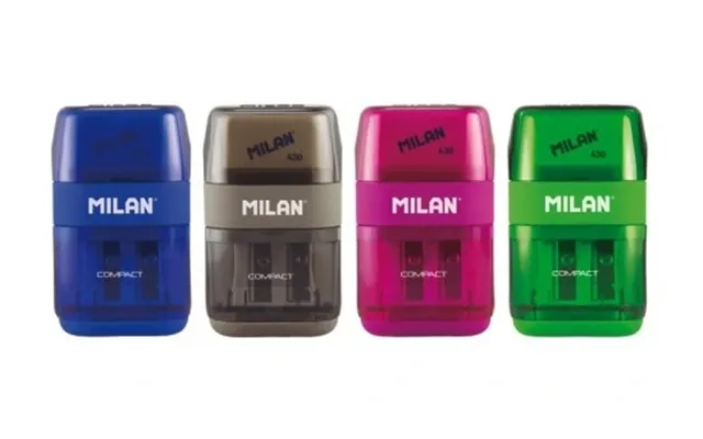 Milan - Compact Sharpener And Eraser