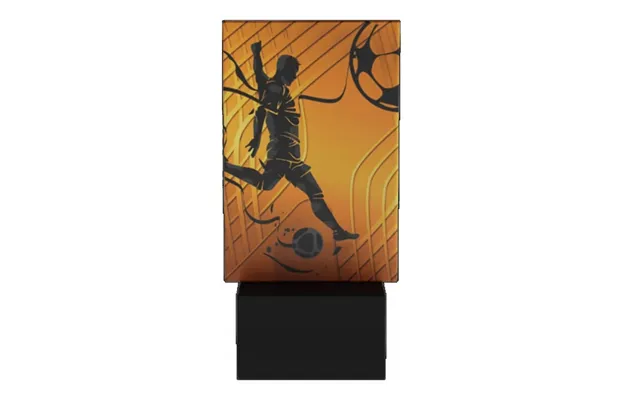 Min-line Amber, Glass Trophy - Football Shooter, Ag1-12 Soc1