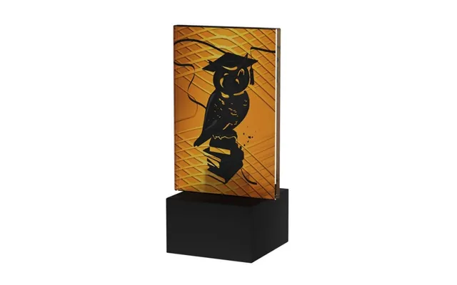 Min-line Amber, Glass Trophy - Schooling, Ag1-12 Sch
