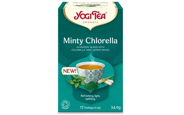 Mint And Chlorella Tea - 17 Sachets