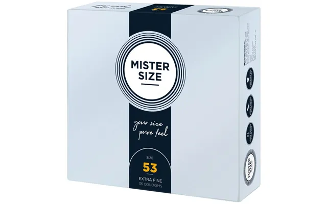 Mister Size - 53 Mm Condoms