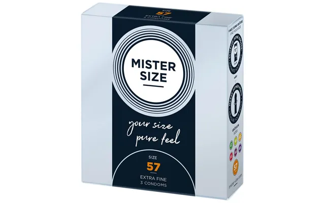 Mister Size - 57 Mm Condoms