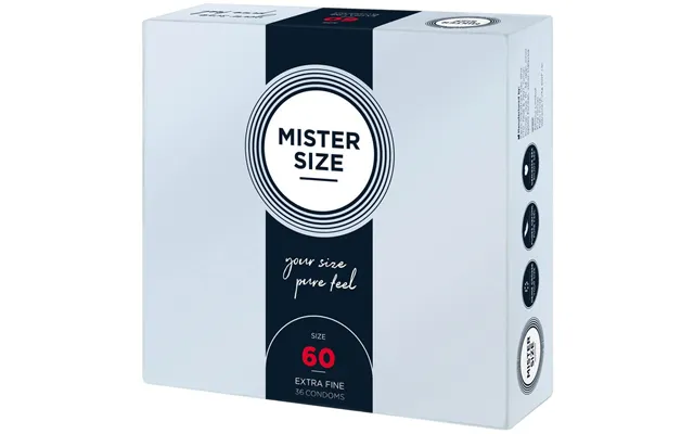 Mister Size - 60 Mm Condoms