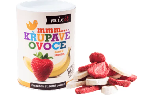 Mixit Crunchy Fruit Mix Banana Strawberry Banana 80 G