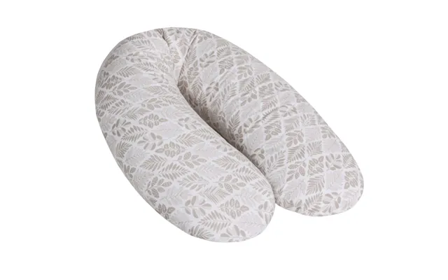 Multifunctional Nursing Pillow Multi - Brown Leaves