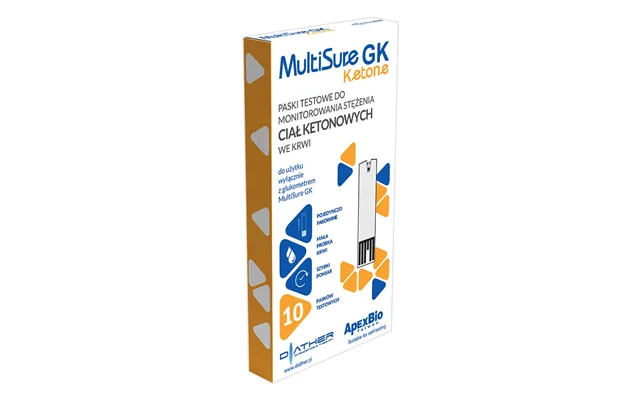 Multisure Gk Ketone - Test Strips For Monitoring Blood Ketone Concentration