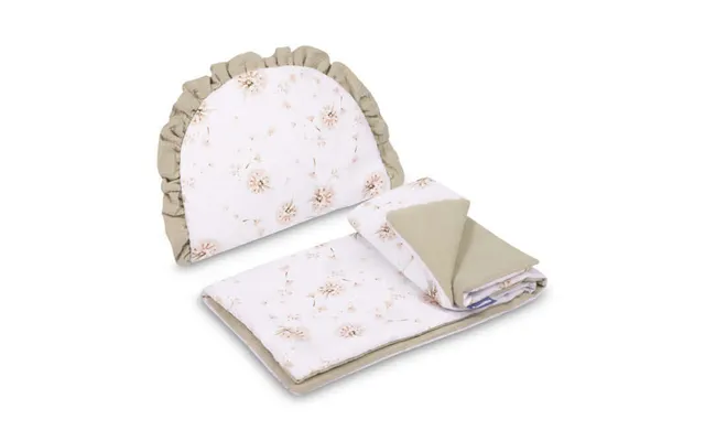 Muslin Baby Stroller Set Beige Dandelions Sensillo product image