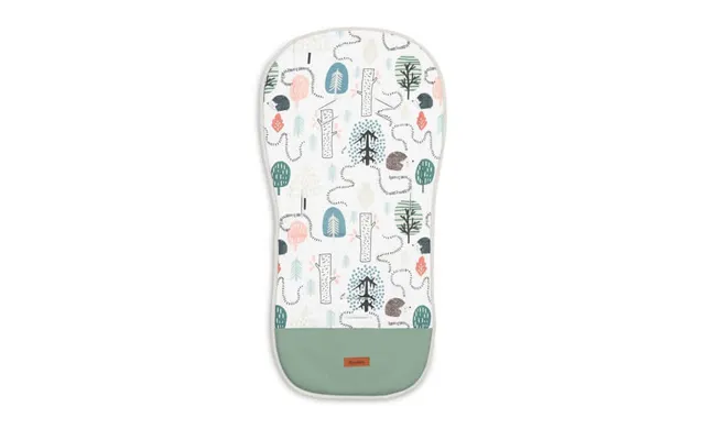 Muslin Stroller Pad Hedgehog Emerald Sensillo product image