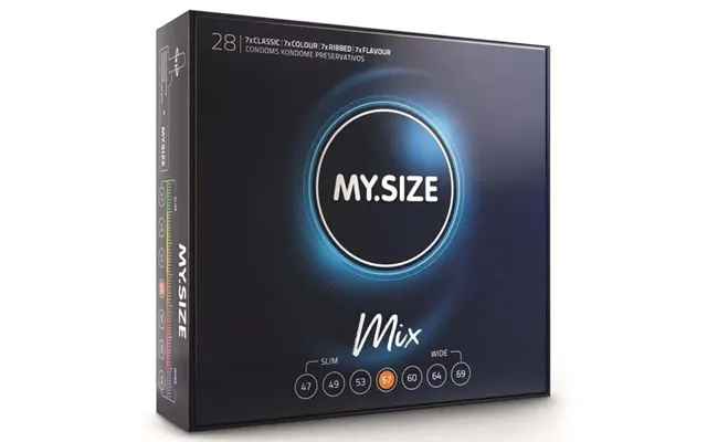 My Size Mix Condoms 57 Mm 28 Units