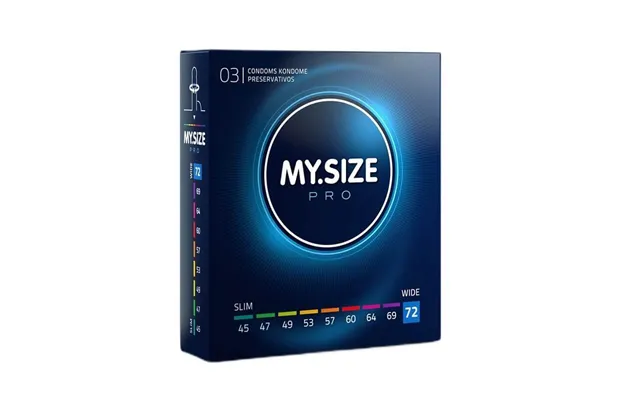 My.size Pro Condoms 72mm - 3 Pieces