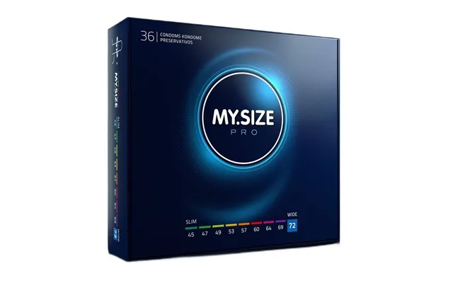 My.size Pro Condoms 72mm - 36 Pieces