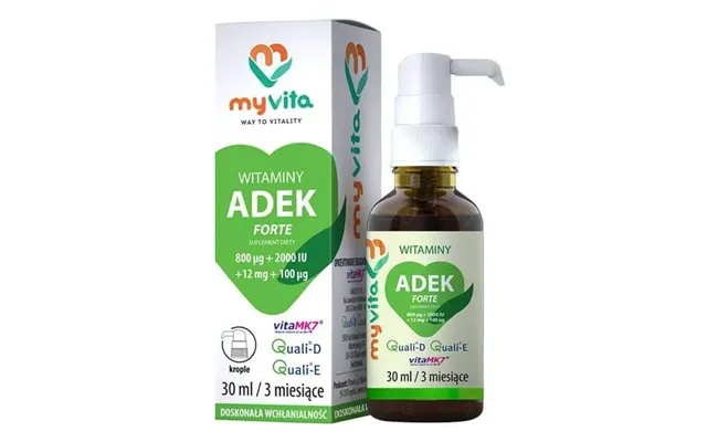 Myvita - Adek Forte Vitamins 800 G 2000 Iu 12 Mg 100 G