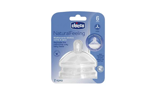 Natural Feeling Silicone Teat For Thick Feed - Step Up