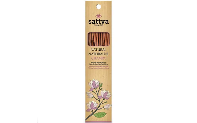 Natural Indian Incense Sattva Natural Indian Incense Champa - 15 Pieces