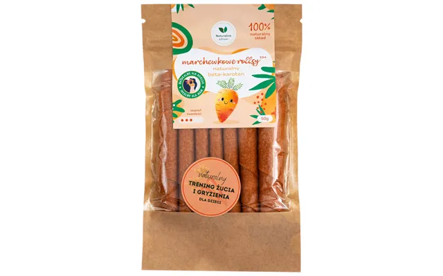 Naturally Healthy Carrot Rolls - 50 G