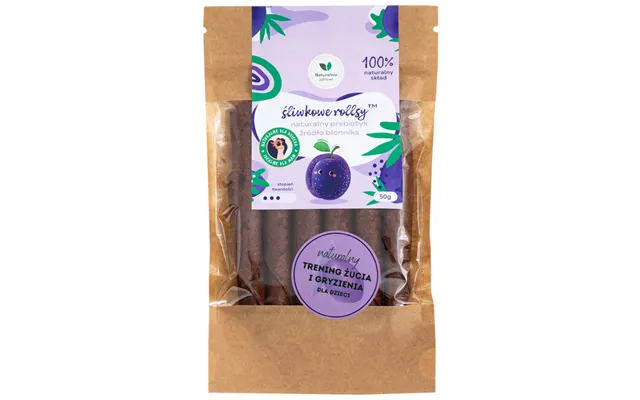 Naturally Healthy Plum Rolls - A Natural Prebiotic And Source Of Fiber