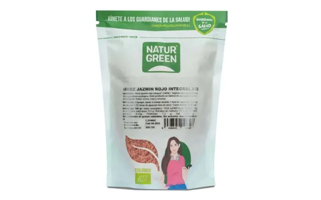 Naturgreen Whole Grain Red Jasmine Rice Bio - 500 G
