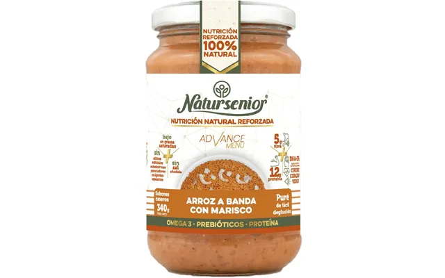 Natursenior Adult Mashed Rice With Seafood With Omega 3 Dha Epa - Prebiotics And Proteins