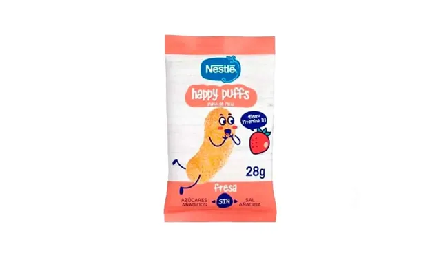 Nestlé Healthy Snacking Happy Puffs Happy Puffs Strawberry Corn - 28g product image