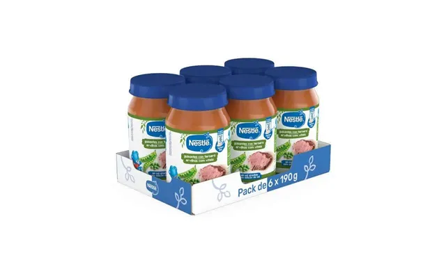 Nestlé Nestlé Pack Pack Peas With Beef Tarritos - 190g X 6 Pack