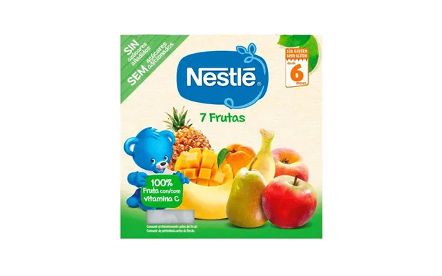 Nestlé Puree 7 Fruit Portion - 4x100g