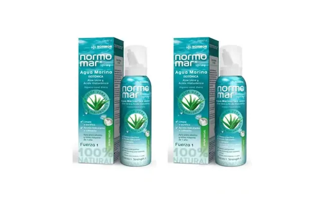 Normomar Spray Ag.marina Aloe - 2x120 Ml