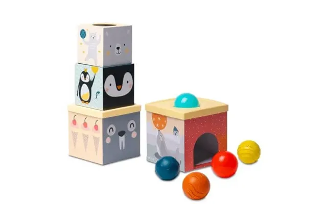 North Pole Ball Stacking Game - 6 Months