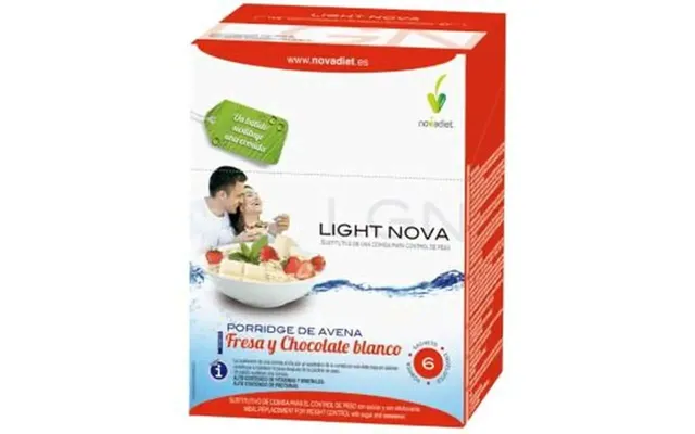 Novadiet Light Nova Porridge Strawberry 6 Sbrs