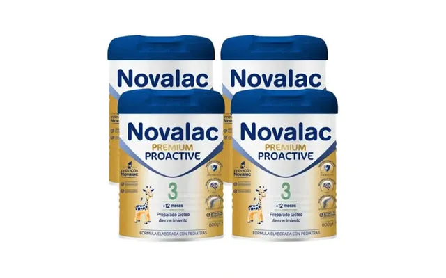 Novalac Premium Proactive 3 Milk For Growth - 4x800 Gr