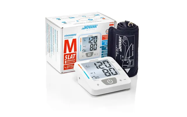 Novama White M - Automatic Upper Arm Blood Pressure Monitor