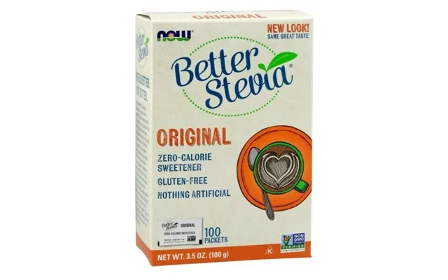 Now Foods Better Stevia 100 Sachets