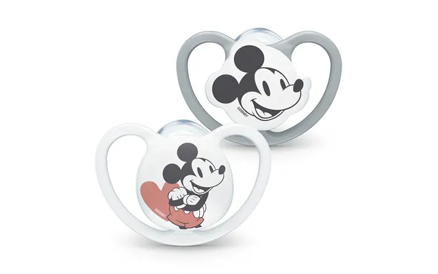 Nuk Silicone Pacifiers 0-6 Months Mouse