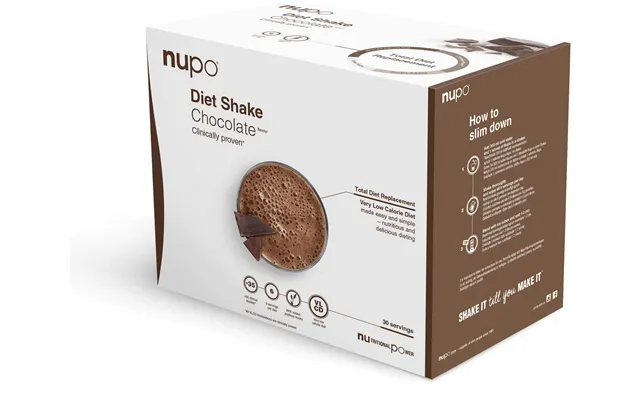 Nupo Diet Drink Powder - Chocolate Flavored 30 Pieces