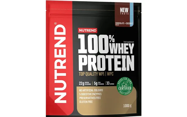 Nutrend 100% Whey Protein Chocolate Coconut 1000 G