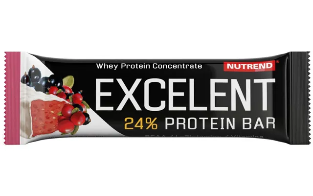 Nutrend Excelent Blackcurrant Protein Bar With Cranberries 85 G