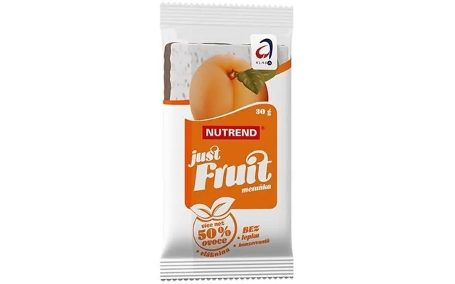 Nutrend Just Fruit Apricot - 1 X 30 G